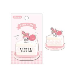 My Melody [Sticky Notes] Die Cut Fusen Sanrio Kamio Japan Back to School Stationery, Character Goods, Mail Order