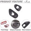 Lcojicep Car Switch Button Trim Compatible with Corvette C6 Z06