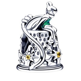 Ouroyea Tinker Bell Celestial Thimble Charm 925 Sterling Silver Pendant,Jewelry Bead Gift for Women Bracelet&Necklace