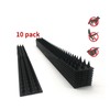 10pcs Plastic Bird Spikes High Flexibility Anti Thief Security Fence