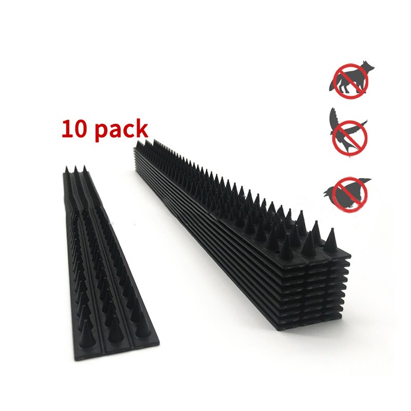10pcs Plastic Bird Spikes High Flexibility Anti Thief Security Fence
