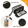ZAZYXTJ Basketball Large Capacity Pencil Case 3 Compartment Pen Pouch
