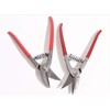 Pair of Punch Shears with Spring 250 mm Tin Scissors Professional Set