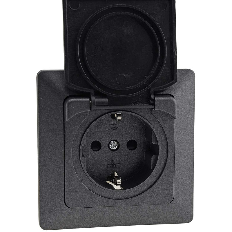 IP44 components Milos anthracite