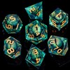 ARUOHHA DND Resin Dice Beholder's Dragon Eye Dice Liquid Core