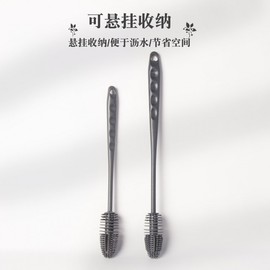 Imported Multi-purpose Bottle & Cup Cleaning Brush, Baby Bottle Scrubber a11 Dedicated Short Handle Cup Brush [1 pc] 100ea