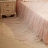 Breathable Round Canopy Lace Princess Style Mosquito Net Bed Curtain