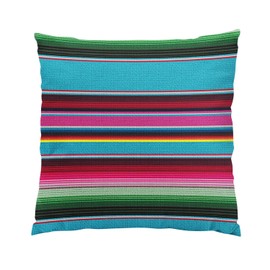 Gygarden Modern European Square The Mexican Blanket Hidden Zipper Home Sofa Decorative Throw Pillow Cover Cushion Case 26x26 Inch Design Printed Pillowcase