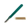 Disposable Scalpels Sterile Surgical Blade Size 10 Stainless Steel with
