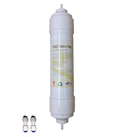 Jumbo Inline Carbon Water Filter Cartridge Replacement for NW08 / NW09 / NW14 / All Other Filter Systems with 1/4" Pipe