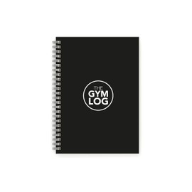 The Gym Log - The perfect logbook to record your Workouts - 8.26 x 5.8 inches with 104 pages and space for 100 workouts