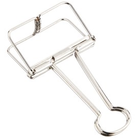 べロス ワイヤー Wクリップ 超特大 WDC-0010SV 10個 シルバー