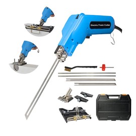 110V Electric Hot Foam Cutter Knife Grooving Wire Styrofoam Engraving Tool Kit Blade Slotting Board DIY Sculpture (Full set)