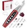 PediLux Pro Professional Manicure Pedicure Kit, Cordless Electric Nail File