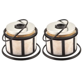 FD4596 Fuel Filter Kit 7.3L Power stroke Fits Ford 1999-2003 E350 F250 F350 F450, 2000-2003 E450 Excursion, 2002-2003 E550 Super Duty Replaces FD-4596, F81Z9N184AA