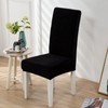 Xundefeng Soft Velvet Dining Chair Covers for Dining Room Set