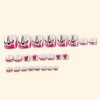 SanFangyue False Toenails – 12 Sizes Artificial Toenails for Sticking,