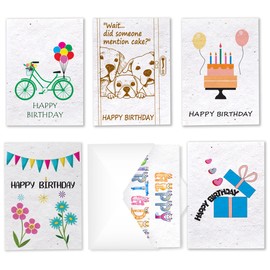 iEcco Happy birthday seed paper greeting card