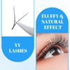 GEMERRY YY-Shaped Volume Eyelashes, Pre-Fanned 2D, 4D Eyelashes, Y Lashes,