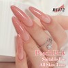 Double Rhythm 0.5Oz Glitter Gel Polish Shimmer Reflective Color for