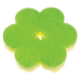 Marna K364G Hana Sponge, Dishwashing Sponge, Green, Can Be Folded in Half (Thin, Slim), Dish Sponge