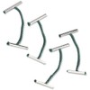 Q-Connect Metal Treasury Tag, 25 mm, Pack of 100, Green