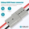 W LAIWO 50A Power Connector Kit, 600V DC Plug with