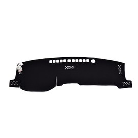 Wellvisors Dash Mat Cover Compatible With Toyota Tacoma 2024 2025 4Runner 2025 Non-HUD Black