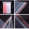 Grip Seal Resealable Plastic Bags Pack of 50 Zip Lock