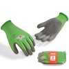 Vgo... 3 Pairs Age-3-12 Kids Gardening Gloves, Children Yard Work