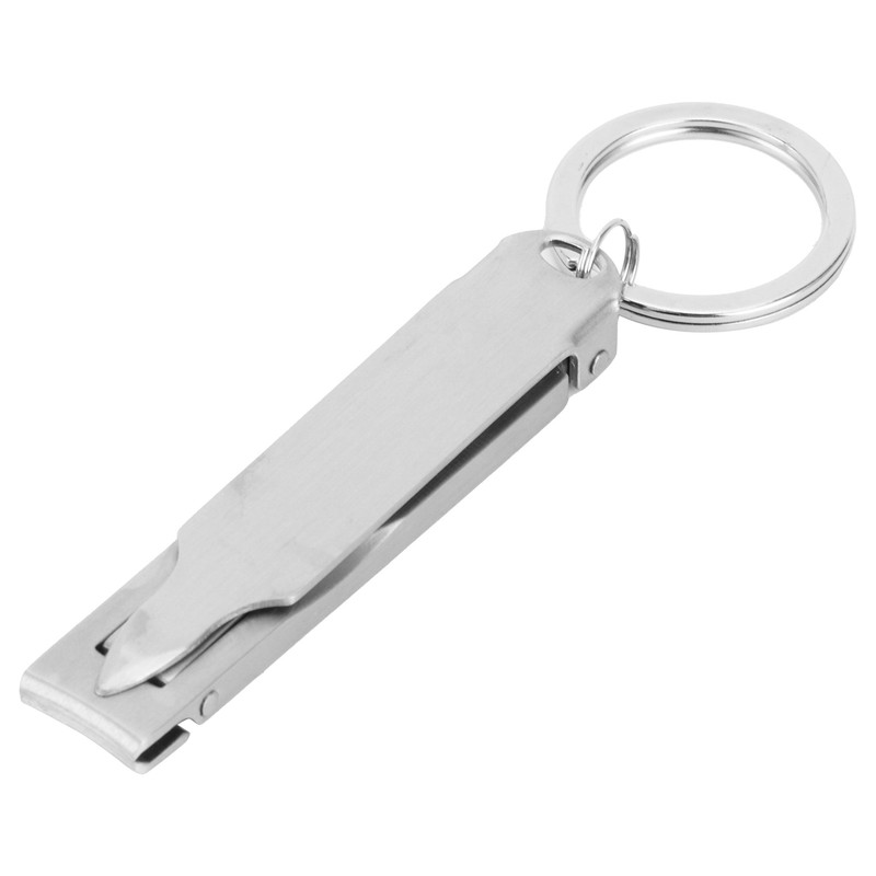 Portable Stainless Steel Nail Clipper Foldable Nail Cutter Trimmer File