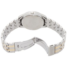 Seiko Watch SBPX085 Men's Seiko Selection Solar White Dial Sapphire Glass Date Day Notation Silver, Dial color - white, watch