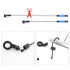Carp Fishing Swingers with Bite Alarm, Red, Yellow, Blue, Green,