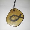Retrosheep Ichthys Jesus Christ Symbol Fish Handmade Eco Friendly Wooden