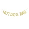 Hotdog Bar Banner, Hotdog Theme Party Sign, Birthday Food Table