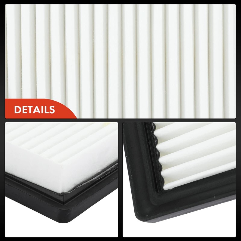 Filtro de aire de motor A-Premium de 2 piezas compatible
