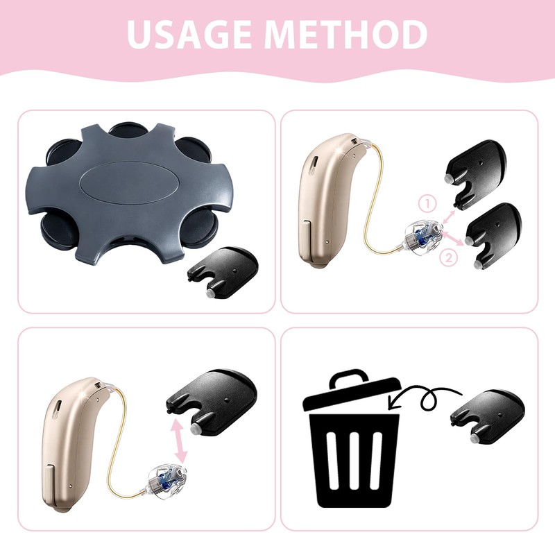 18pcs Wax Filters for Oticon ProWax MiniFit, Hearing Aid Supplies