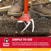 Garden Weasel Claw Pro - 3-in-1 Cultivate, Loosen, Aerate, Weed