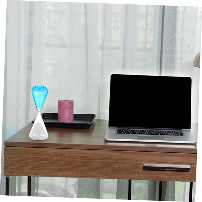 Ciieeo 10 Transparent Glass Timer Desktop Sandglass for Home Decor