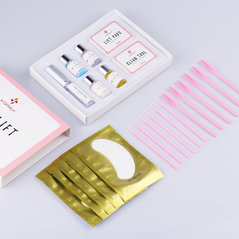 Eyelash Lifting Set, 2024 Updated Lash Lifting Kit, Professional Eyelash