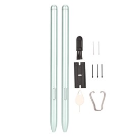 2pcs Tablet Stylus Replacement for Tab S7 FE with Magnetic 4096 Levels Pressure Sensitivity Precise Control Green