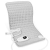Deepsoon Electric Heating Pad for Back and Neck Relief