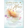 Piccadilly Greetings Traditional Birthday Card Mam - 9 x 6
