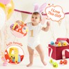 BAOLI Easter Egg Toys, Easter Basket Stuffers for Toddlers Baby