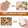 18 Pack Natural Sponges Eco-Friendly Dish Sponge for Odor Free