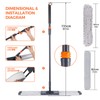 Flat Mop for Cleaning Floors Heavy Duty Microfiber Wet Mop