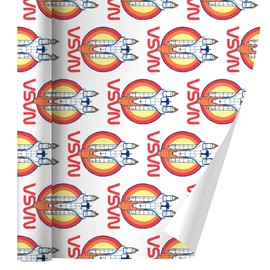 GRAPHICS & MORE Space Shuttle Circle Gift Wrap Wrapping Paper Rolls