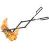AGM Fireplace Tongs, 26" Fire Pit Accessories Firewood Log 2-Tongs