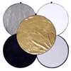 5 in 1 Photography Light Reflector Collapsible Lighting Round Reflector