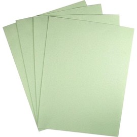 KCS 4/6 piezas de tela de punto de cruz de 12 x 18 pulgadas (30 x 45 cm) de algodón de 16 quilates (4 piezas, verde claro)